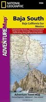National Geographic Adventure Map Baja South