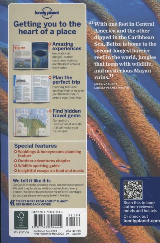 Belize 5, Mara Vorhees | 9781742204444 | Boeken | bol