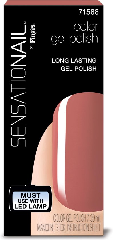 klem Verkeerd Alternatief Sensationail Gel Polish - Mauve Maven - beigeig - Gel nagellak | bol.com