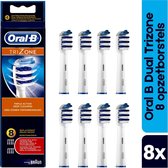 Bol.com Oral B Trizone - 8 x opzetborstels - Voordeelverpakking - Universele ovale opzetborstels voor Oral B - Aanbieding aanbieding