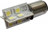 Lampe LED automatique | Feu clignotant à LED BAY15D | 16-SMD blanc xénon 6500K | 12V DC