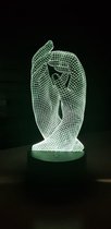 3D led lamp "Love hands"
