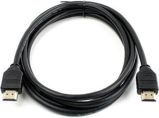 Caliber Accessoire CLH103.4 - HDMI kabel met vergulde pluggen (3 meter , versie 1.4) - zwart.