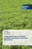 Foliar Application of Potash and Micronutrients to Summer Groundnut