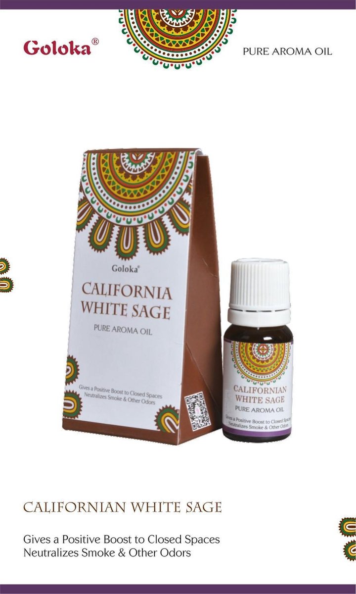 Goedkoopste Goloka Geurolie Californian White Sage