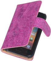 Bestcases Vintage Pink Book Cover Samsung Galaxy Core i8260