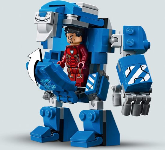 LEGO Marvel Avengers Marvel Super Heroes 76125 La salle des armures d'Iron Man