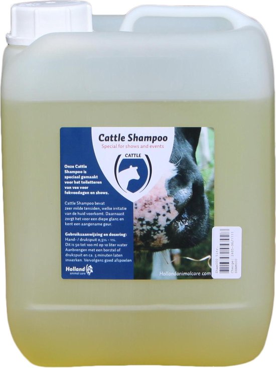 Excellent Shampoo Cattle Veeshampoo voorkomt irritatie bevat
