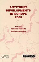 Antitrust Developments in Europe 2003