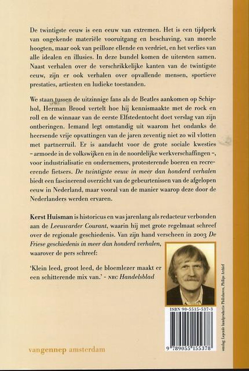 Twintigste Eeuw, Kerst Huisman 9789055155378 Boeken