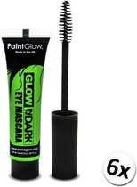 PaintGlow Glow in the dark Mascara Groen 6 stuks