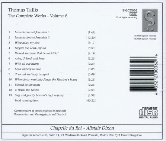 The Complete Works - Volume 8