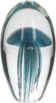 Kersten - ornament - Jellyfish - groen - glas