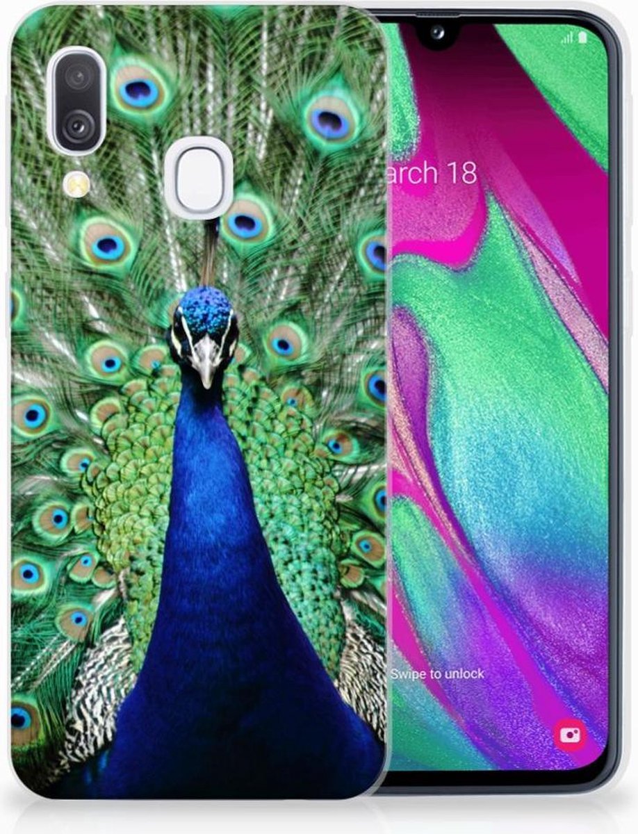 Samsung Galaxy A40 TPU Hoesje Pauw