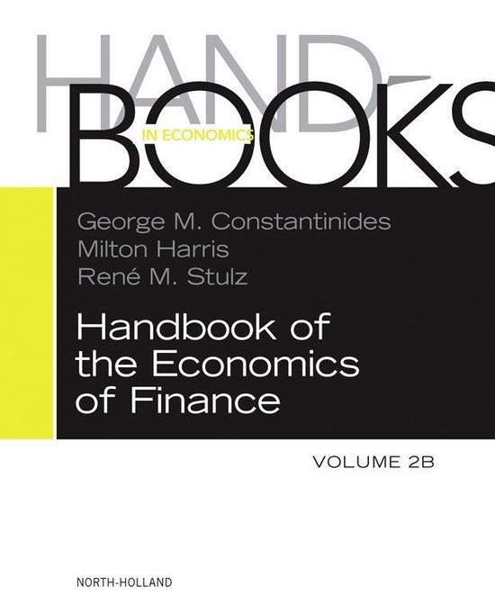 Handbook of the Economics of Finance - cover
