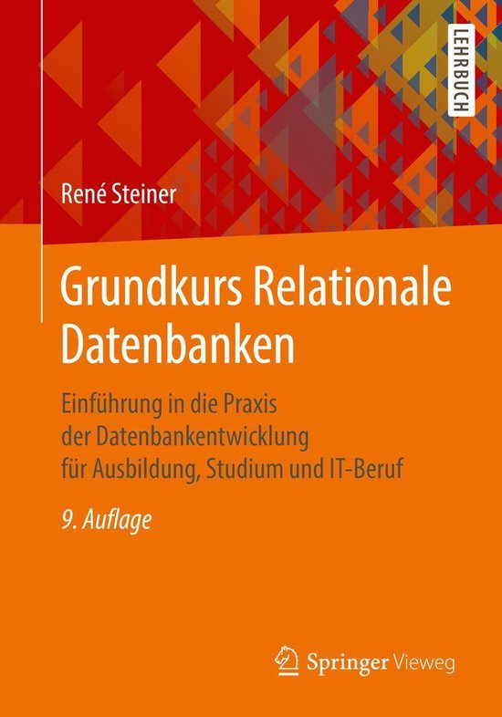 Grundkurs Relationale Datenbanken - cover