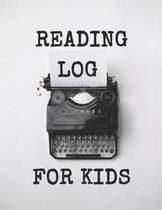 Reading Log for Kids