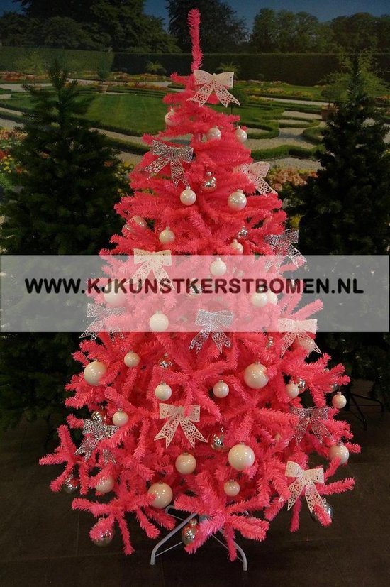 Gekleurde Kunstkerstboom - Maine Roze Pink - lengte 180 cm en 847 takken |  bol.com