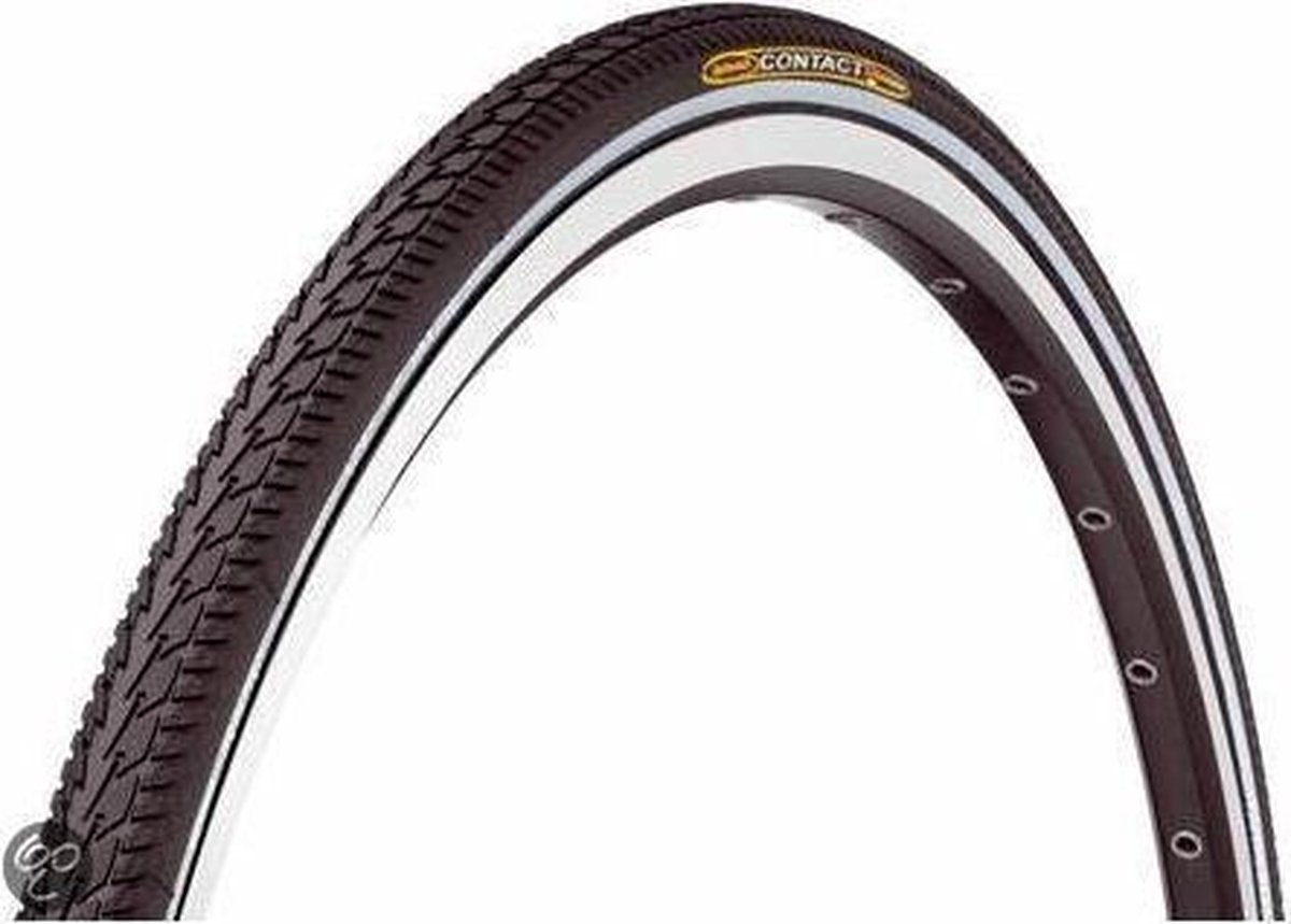 Continental Buitenband contact 700 x 37 (37-622) zwart reflectie