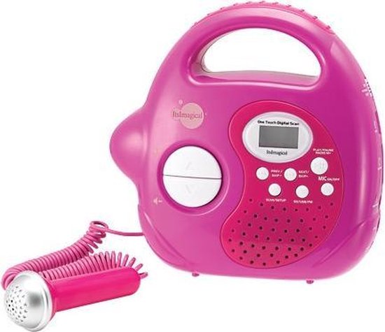 Imaginarium my MP3 Karaoke Pink - Muziekspeler met Microfoon | bol
