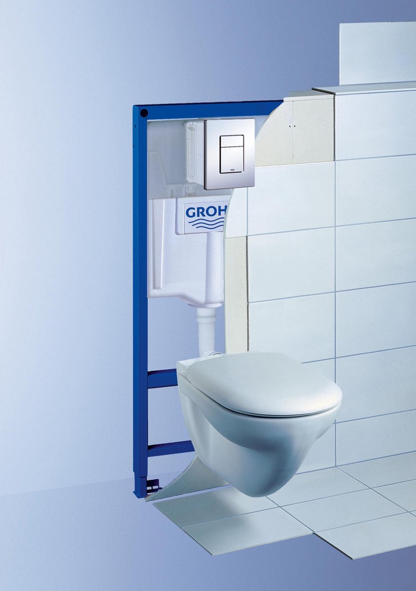 GROHE Rapid SL 4-in-1 Inbouwreservoir - Voor toilet Incl. bedieningsplaat | bol.com