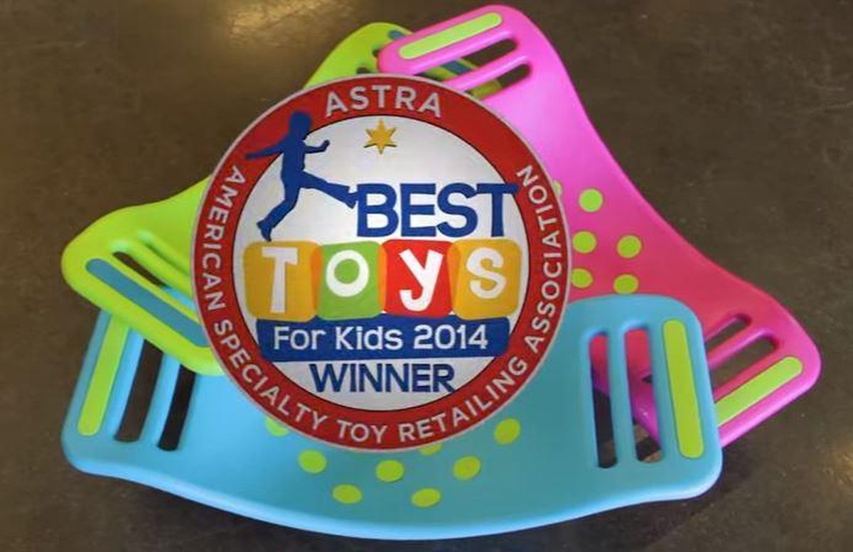 Teeter Popper Balansbord Roze bol