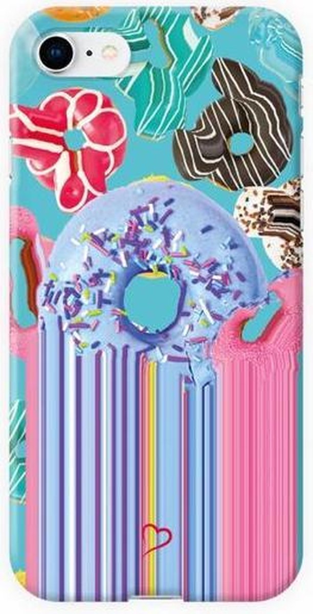 Fashionthings Life is sweet Donut iPhone 7/8 Plus Hoesje / Cover - Eco-friendly - Softcase
