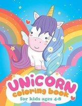 Unicorn Coloring Book for Kids Ages 4-8