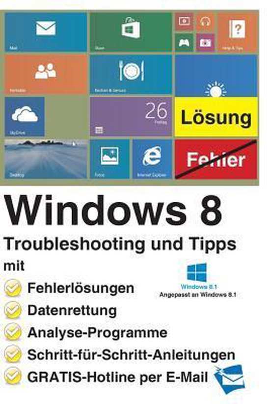 Windows 8 Troubleshooting und Tipps - cover