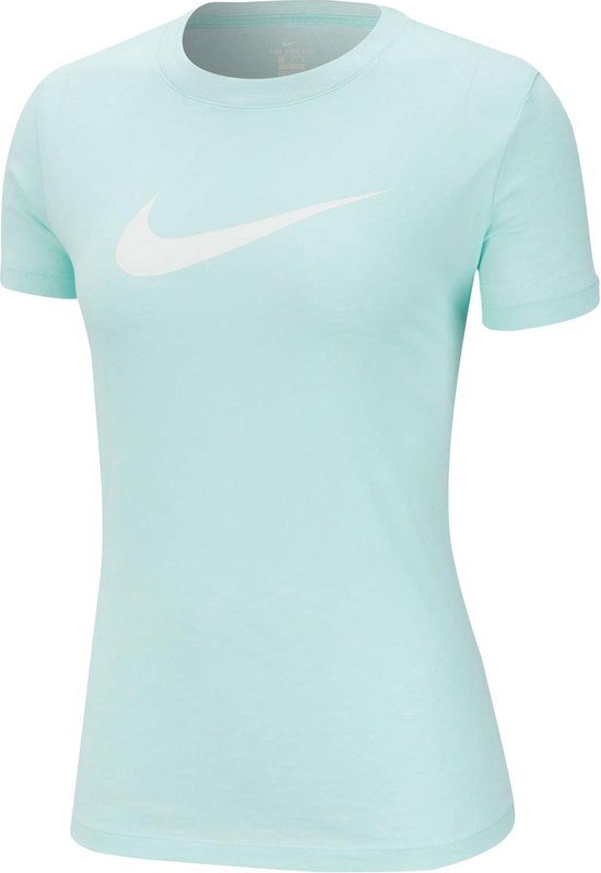 Nike Sportshirt - Maat M - Vrouwen - blauw/wit | bol.com