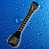 Luxe Kraanslang - M24/M22 | Waterbesparend | Straalregelaar | Chroom | Keukenkraan Verlengstuk | Easy Fit | Buigbaar |  15CM  Lang