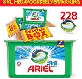 Ariel Alpine Pods 228 Pods | Megavoordeelpakket | XXL Voordeelverpakking 228 Pods  | wasmiddel capsules