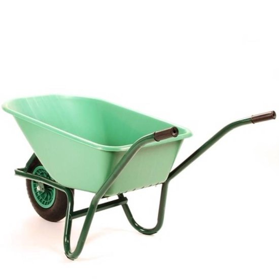 Benson Kruiwagen - 85L - Gelast Onderstel - Kunststof Bak - Voor Tuin en Bouw van Benson — afbeelding 5