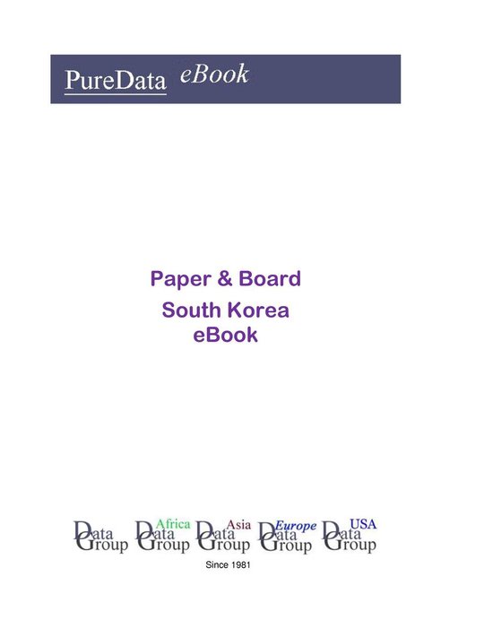 PureData eBook - Paper & Board in South Korea - cover
