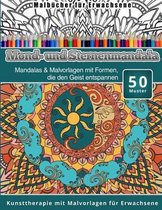 Malbucher Fur Erwachsene Mond-Und Sternenmandala