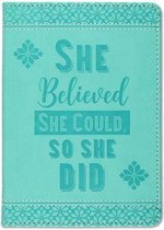 Peter Pauper Notitieboekje - She Believed She Could So She Did (small)