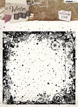 Winter Days Background - Transparante Stempel - 14x14cm - Maak mooie kaarten en scrapbook en andere creatieve objecten