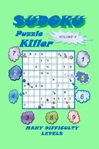 Killer Sudoku Puzzle, Volume 4