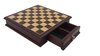 Afbeelding van het spelletje Luxe schaakset - Staunton stukken klassiek goud en zilver met houten schaakbord opbergbox (met lade)
