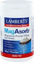 Lamberts MagAsorb poeder - 165 gram - Voedingssupplement