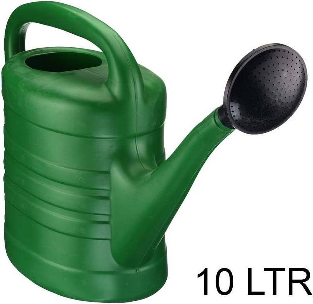 Kunststof Gieter met Broes 10 Liter Groen