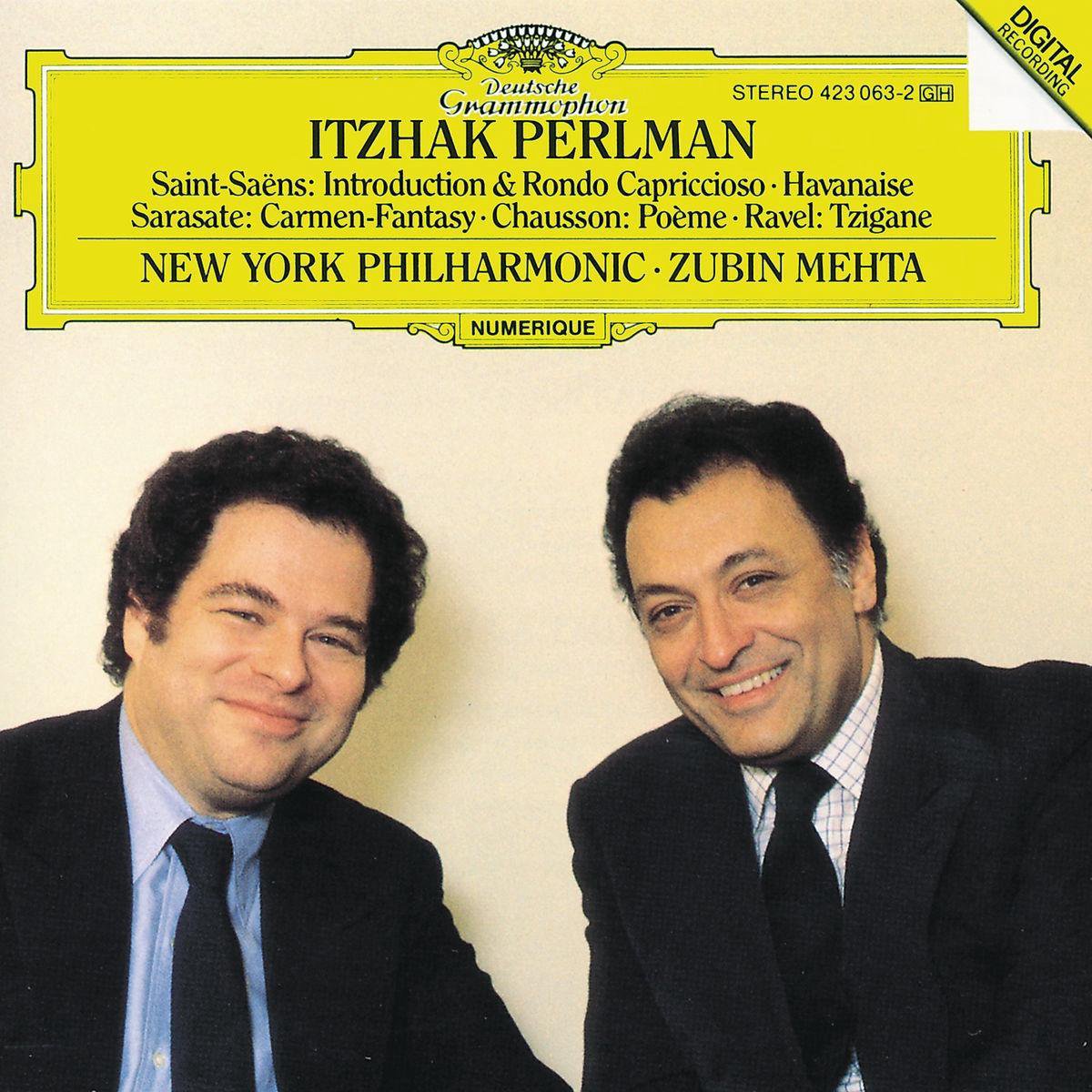 Saint-Saens, Sarasate, Chausson, Ravel / Perlman, Mehta