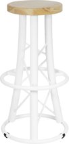 ALUTRUSS barkruk industrieel metaal - wit - truss