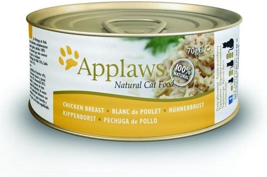 Applaws cat blik adult chicken breast kattenvoer 70 gr