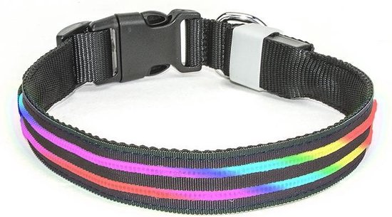 LED Halsband Waterproof Multicolor 50-60cm PX1+M Hilox