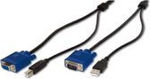 ASSMANN Electronic AK 82303 toetsenbord-video-muis (kvm) kabel Zwart 5 m