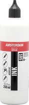 Amsterdam Acrylic Ink flacon 250ml acrylinkt - 105 - Titaanwit - dekkend