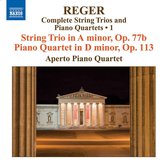 Aperto Piano Quartet - String Trios & Piano Quartets Volume 1 (CD)