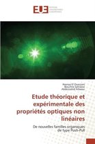 Etude Theorique Et Experimentale Des Proprietes Optiques Non Lineaires