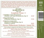 Warsaw Philharmonic Orchestra, Antoni Wit - Karlowicz: Symphonic Poems Volume 1 (CD)